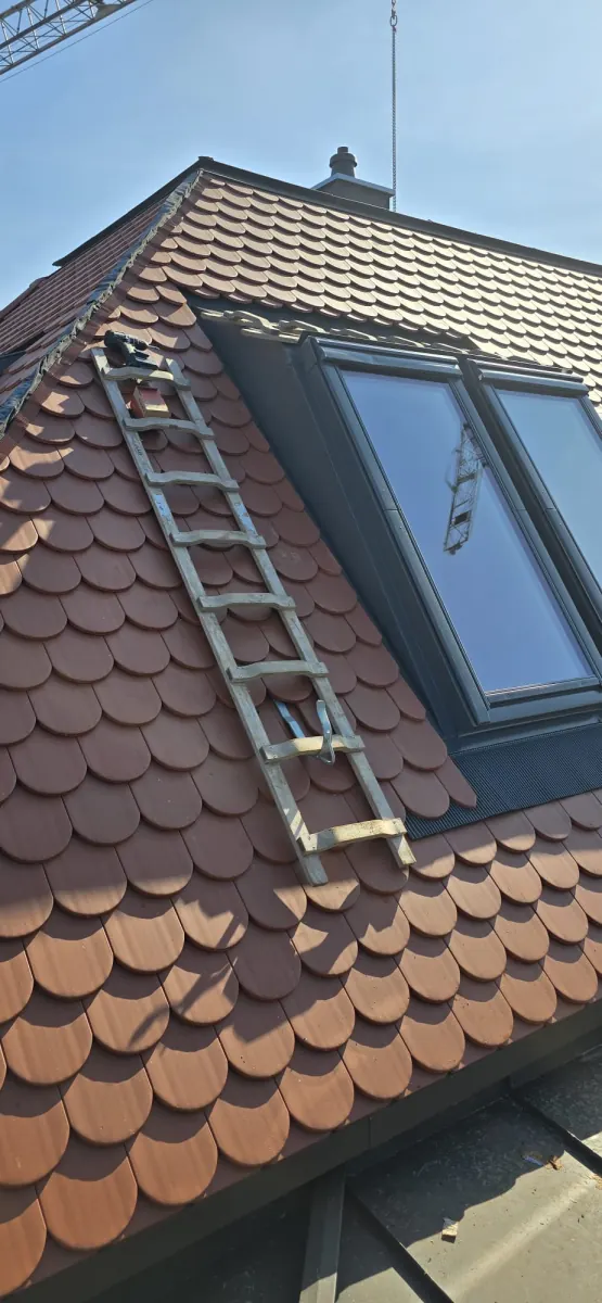 Dachstuhl und Lattung